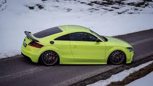 New Pwf Atomic Lime Limited Edition Cooltints Carwrapping Audi Tt Car Car Wrap
