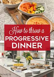 In other words, the guests progress from house to house. How To Throw A Progressive Dinner