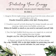 How To Protect Your Energy With A Light Protection Bubble Energy Protection For Empaths Energy Healing Spiritual Practices Spirituality