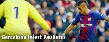 Barca's paulinho admits he has offers to leave. Barcelona Feiert Paulinho Sport Orf At