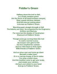 Wall hangings, pillows, toys and placemats are just a few of the many projects you can make with free cross stitch patterns. Fiddler S Green Army Strong Infantry Sayings