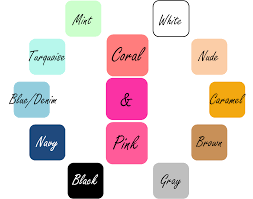 It's a lively, nourishing color that has a youthful flavor to it. Matching Colors Coral And Pink Mix N Dress