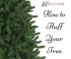 How To Fluff Your Artificial Christmas Tree Tree Classics Blog Artifical Christmas Tree Fake Christmas Trees Best Artificial Christmas Trees
