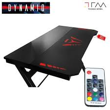 Schreibtische für zuhause & im büro: Gaming Schreibtisch Mit Led Dynamiq V8 Thomasmoebel De