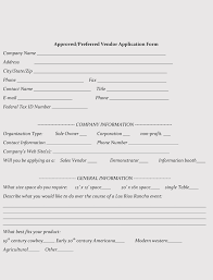 Fill & sign online, print, email, fax, or download. 9 Printable Blank Vendor Registration Form Templates For Word Pdf