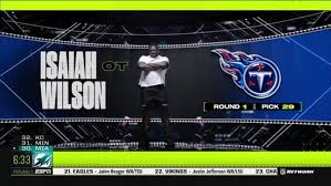 Februar 1999) er en amerikansk fotball offensive tackle for tennessee titans i national football league (nfl). Titans First Round Ot Isaiah Wilson Agree To Rookie Deal