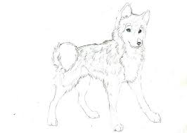 Download this adorable dog printable to delight your child. Realistic Husky Coloring Pages Coloring Library