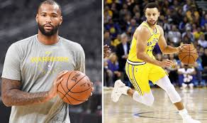 With draymond green's return to the team, the warriors raised the level of their game, and it became much easier for other players to play their game. Demarcus Cousins Steph Curry Bemused By Warriors Star Ejection In Nba Clash Vs Knicks Other Sport Express Co Uk