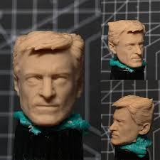 Unpainted 1/12 Scale Logan Howlett Wolverine Head Sculpt Fit 6'' Action  Figure