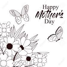 Check spelling or type a new query. Happy Mothers Day Card With Beautiful Butterflies And Flowers Royalty Free Cliparts Vectors And Stock Illustration Image 96900606