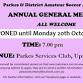 ANNUAL GENERAL MEETING event image