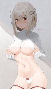 Wallpaper : Azur Lane, underboob, Sirius Azur Lane, white hair, boobs, anime  girls 924x1588 - username77 - 1606775 - HD Wallpapers - WallHere