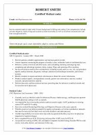 Medical devices or/and consumer electronics. Medical Coder Resume Samples Qwikresume