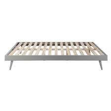 Tanti modelli online su home24. Panca Letto Scandinavo 140x190 Cm Grigio In Pino Sixties Maisons Du Monde
