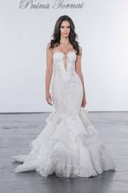 With the idea of wearing a fitted gown, shannon was looking for a dress that was both fitted and classy since her wedding ceremony would be held in a church. Pnina Tornai Mermaid Wedding Dresses Fashion Dresses