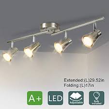 dllt 4 light led track lighting kit