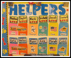 Kindergarten Helpers Chart Www Rainbowswithinreach