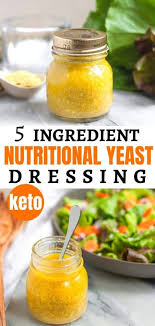 The best keto bread ever ! Nutritional Yeast Salad Dressing 5 Ingredient Salad Dressing