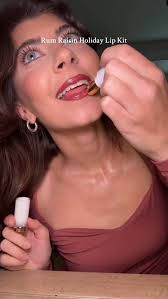 #Revlon_partner #Revlon_sponsored, The ‘90s called: they said the perfect  nostalgic holiday lip look can be YOURS! 💋💋, Shop our Rum Raisin Holiday  Kit @cvspharmacy!, 📹: @jaxandbrynco 😍, #Revlon ...