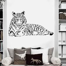 Unfollow tiger home decor to stop getting updates on your ebay feed. Large Size Tiger Home Decor Bedroom Living Room Wall Sticker House Decoration Art Diy Vinyl Wall Decals Wallpaper Animal M171 Wall Stickers Aliexpress