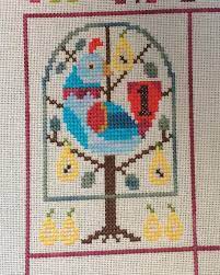 Maybe you would like to learn more about one of these? Partridge In A Pear Tree From 12 Days Of Christmas By Satsuma Street Subbing Some Colours Crossstitch Satsumastreet Christmasstitc Ponto Cruz Cruz Pontoes