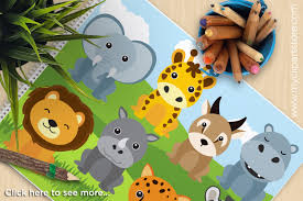 Free African Safari Animals Vector Clipart Svg 3d Svg Cut Files Free Download