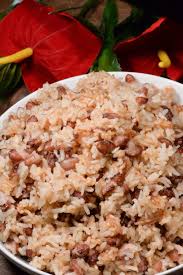 Haitian Red Beans And Rice Riz Et Pois Rouges Recipe Haitian Food Recipes Recipes Food