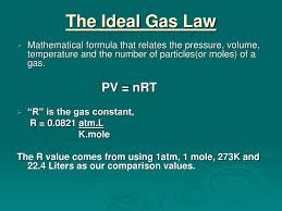 The value and units of r depend on the units used in determining p, v. Ppt The Combined And Ideal Gas Laws Powerpoint Presentation Free Download Id 5321509