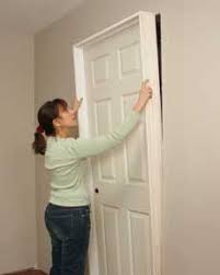 How To Install A Door Hometips Interior Door Installation Prehung Interior Doors Doors Interior