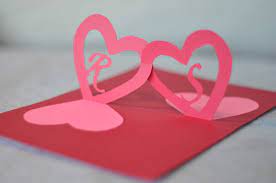 The paper between each of the cuts will form a tab that you'll secure your pop up art to. Printable Anniversary Pop Up Card Template Free Novocom Top