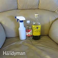 Blot the the ink stain with the test all cleaners on a hidden area of the sofa upholstery before attempting to clean it to verify that the cleaners don't. How To Clean Leather Furniture Stains With Natural Products Diy