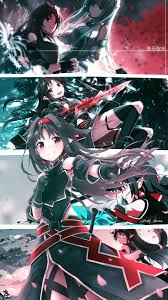 Follow the vibe and change your wallpaper every day! Konno Yuuki Animes Wallpapers Anime Personagens