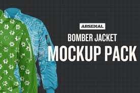 Download Bomber Jacket Mockup Templates Mockup Templates Mockup Graphic Design Studios