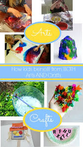 The paintable foam (which kids can pipe out of plastic bags) hardens. The Benefits Of Arts And Crafts Yes Both For Kids