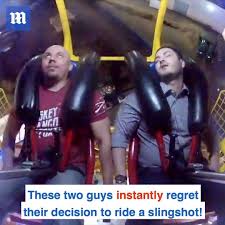 The ones i have with you are good, but this one was crazy!. Daily Mail Video Two Guys Pass Out On A Slingshot Ride Facebook