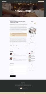 Kindspa Spa Landing Page Psd Template Web Design Webdesign Blog