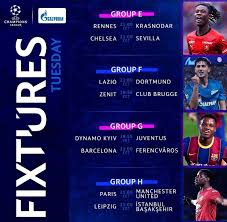 Last season's final took place on august 23 which means the group stage round starts later than usual. 2020 21 Uefa Champions League Group Stage Match Day Reviews Football Xplore Sports Forum A Sports Q A Platform