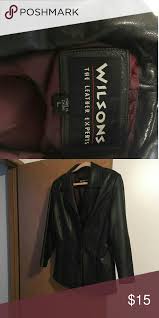 Wilson S Leather Black Coat Wilsons Leather Black Coat Wilsons Leather Jacket