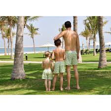 Mens Swim Shorts Peacock Team Beachwear