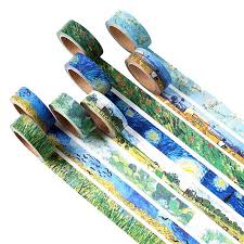 Like And Share If You Want This Van Gogh Decorative Tape Tag A Friend Who Would Love This Free Shipp Washi Tape Diy Masking Tape Art Masking Tape Diy