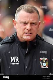 Coventry City manager Mark Robbins Stock Photo