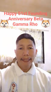 Happy 51st Founding Anniversary Beta Gamma Rho