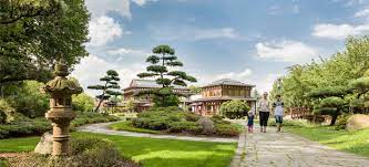 Ein herrlicher rosengarten in dem man ruhe findet. Japanischer Garten Bad Langensalza