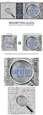 Magnifying Glass Mockup Template Mockup Template Stationery Templates Templates