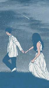 Purple Soul Le Cose Materiali Permettono La Vita La Poesia Nutre Lo Spirito G Pannia Cute Couple Drawings Romantic Art Cute Art