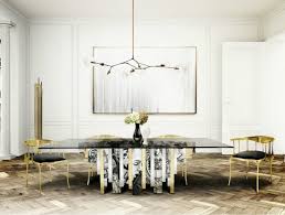 Glass wood or fiberglass, the. Luxury Contemporary Decor Dining Tables Chairs