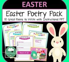 10 Different Easter Poems To Write Get The Creative Juices Flowing With Easy To Write And Fun Eas Poetry Worksheets Writing Poetry Thanksgiving Poetry Writing