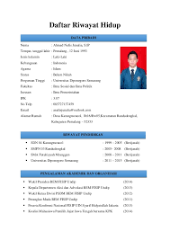 Cara membuat curriculum vitae lamaran kerja. Cv Lamaran Kerja
