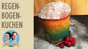 Den ersten bunten teig in die springform geben und glatt streichen. Regenbogenkuchen Kuchen Im Glas Backen Farbiger Schichtkuchen Youtube