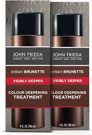 John Frieda Brilliant Brunette Visibly Deeper Treatment 34 Ml | John Frieda  Visibly Deeper Brunette Shampoo | Sincovaga.Com.Br